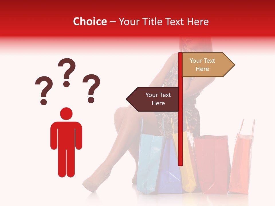 Pretty Smile Person PowerPoint Template