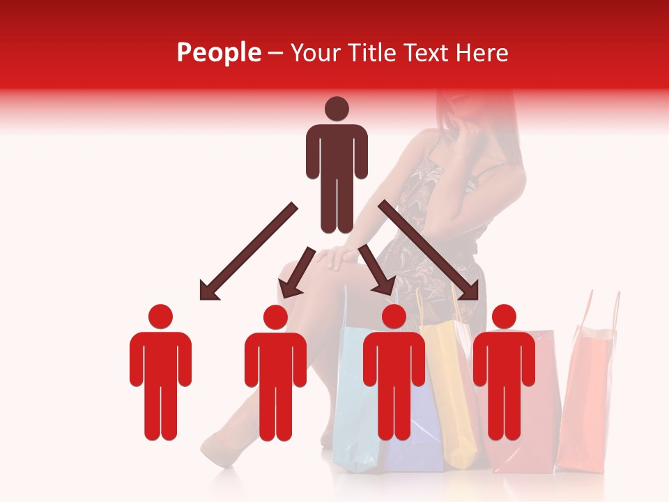 Pretty Smile Person PowerPoint Template