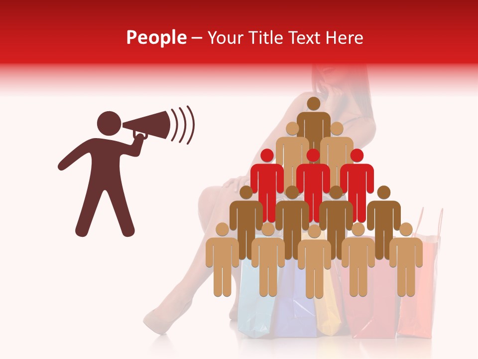 Pretty Smile Person PowerPoint Template