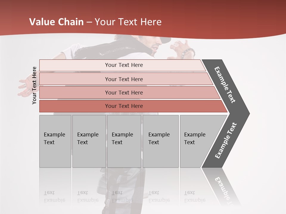 Pose Action Aerobics PowerPoint Template