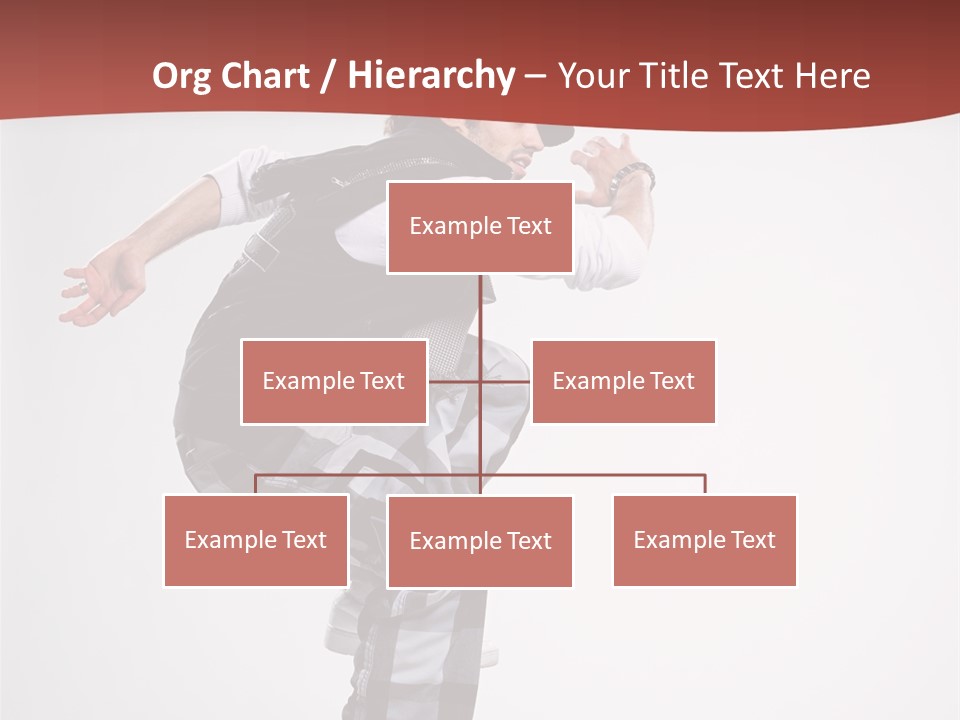 Pose Action Aerobics PowerPoint Template