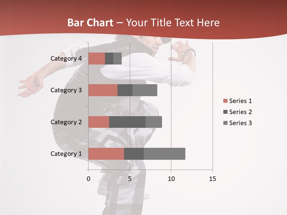 Pose Action Aerobics PowerPoint Template