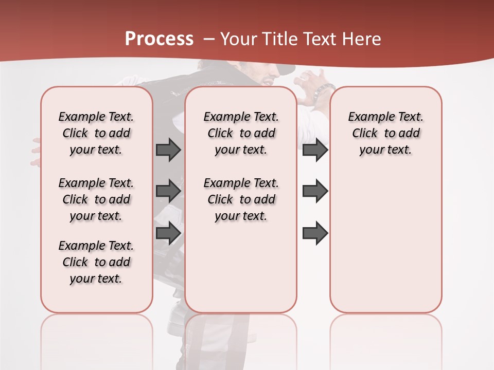 Pose Action Aerobics PowerPoint Template