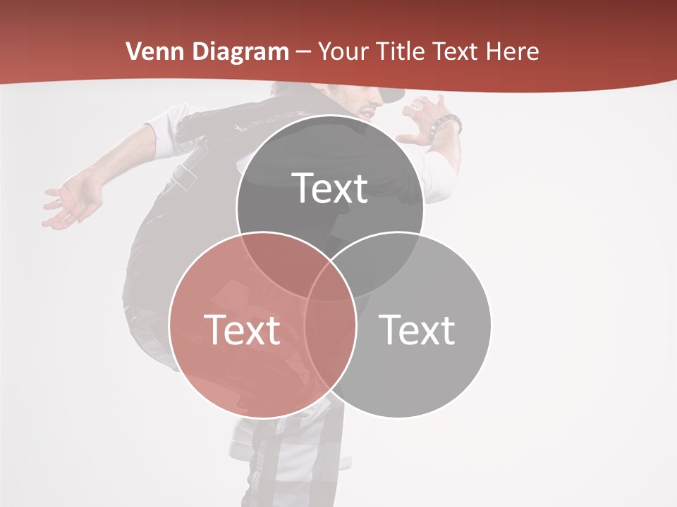 Pose Action Aerobics PowerPoint Template