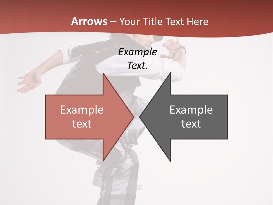 Pose Action Aerobics PowerPoint Template