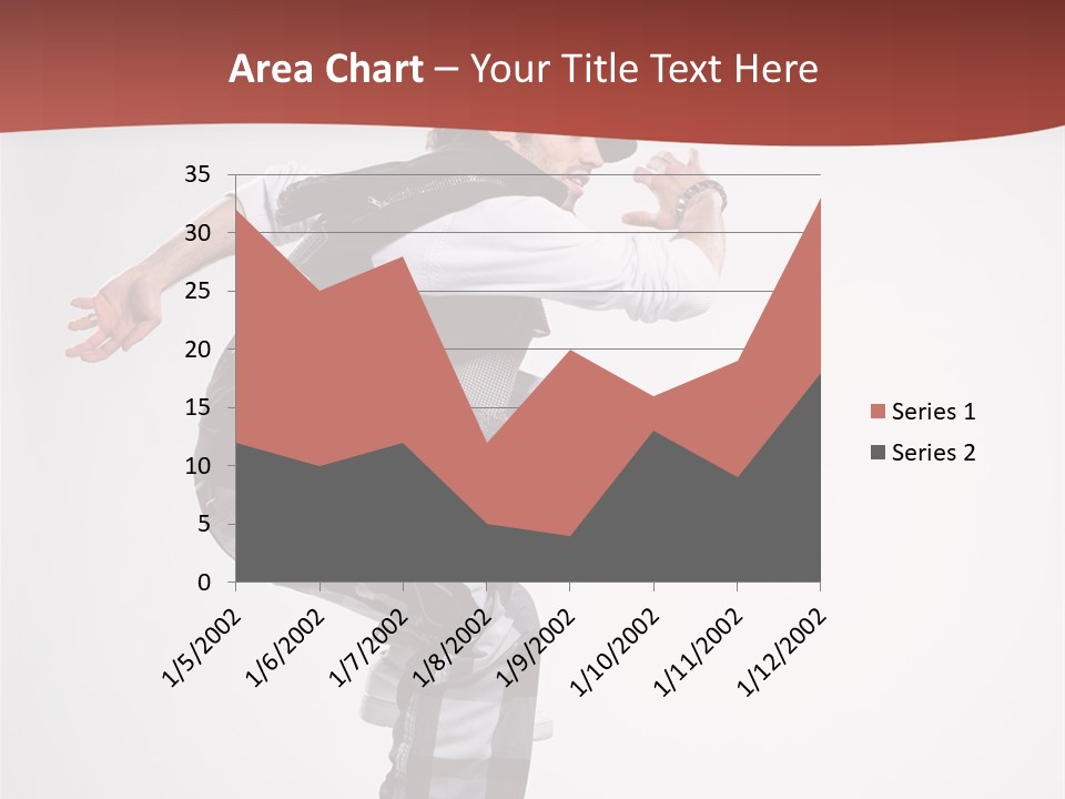 Pose Action Aerobics PowerPoint Template