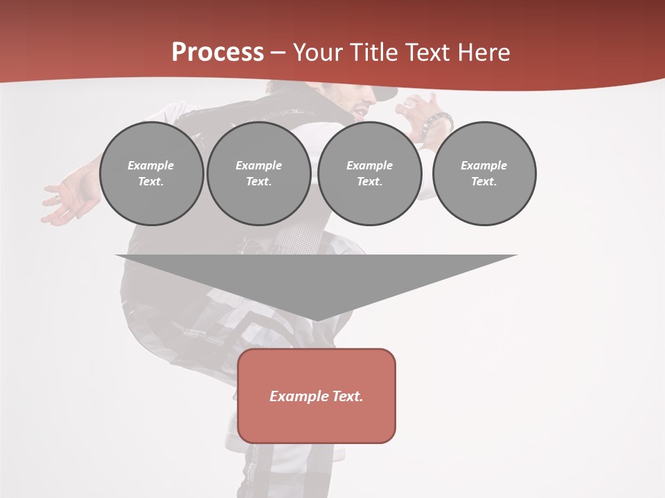 Pose Action Aerobics PowerPoint Template
