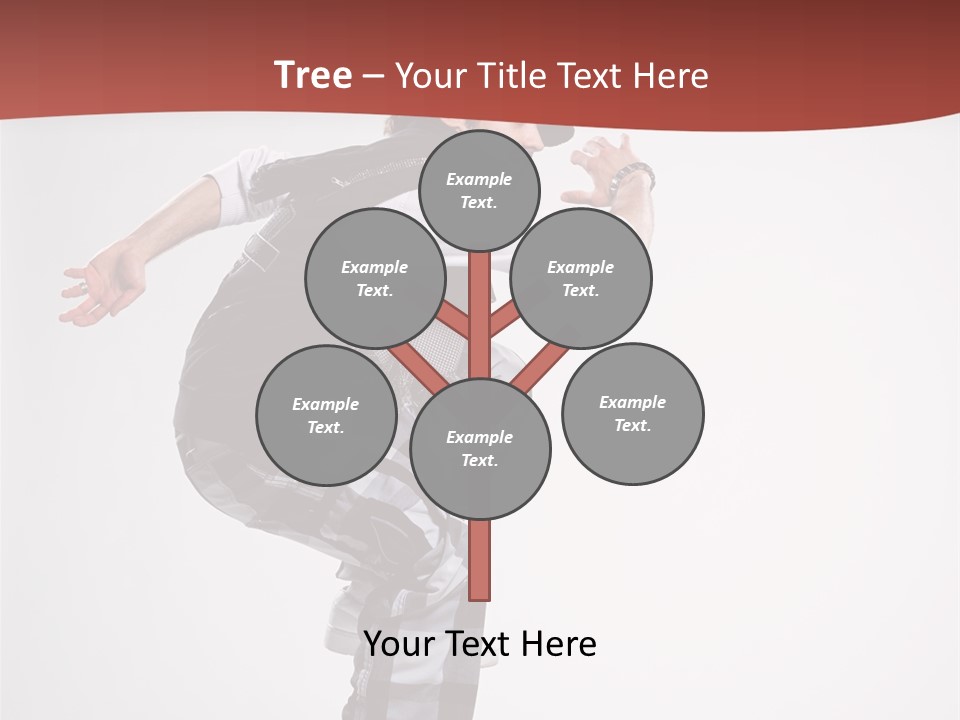 Pose Action Aerobics PowerPoint Template