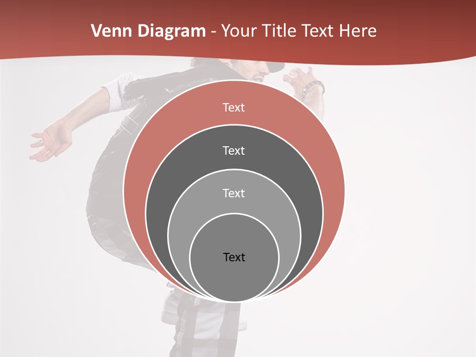 Pose Action Aerobics PowerPoint Template