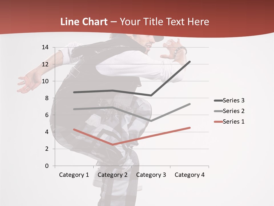 Pose Action Aerobics PowerPoint Template