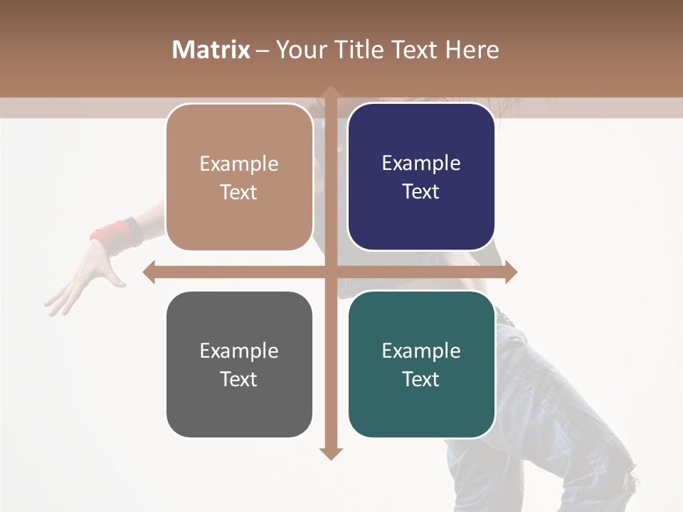 Hip Hop Jump One PowerPoint Template