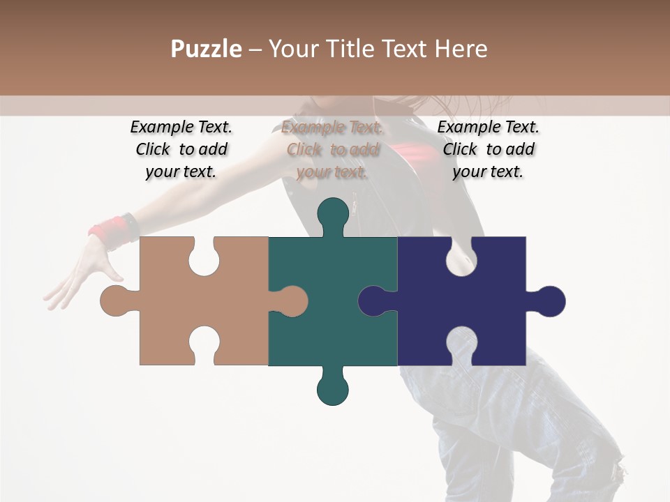 Hip Hop Jump One PowerPoint Template