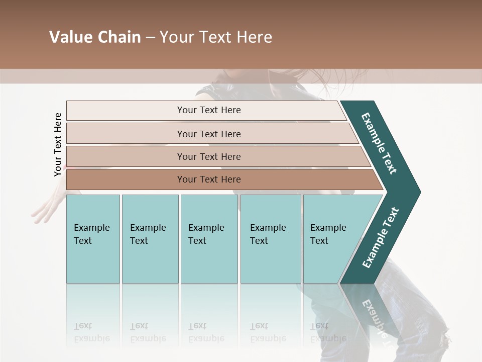 Hip Hop Jump One PowerPoint Template