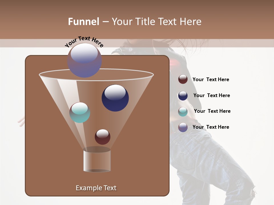 Hip Hop Jump One PowerPoint Template