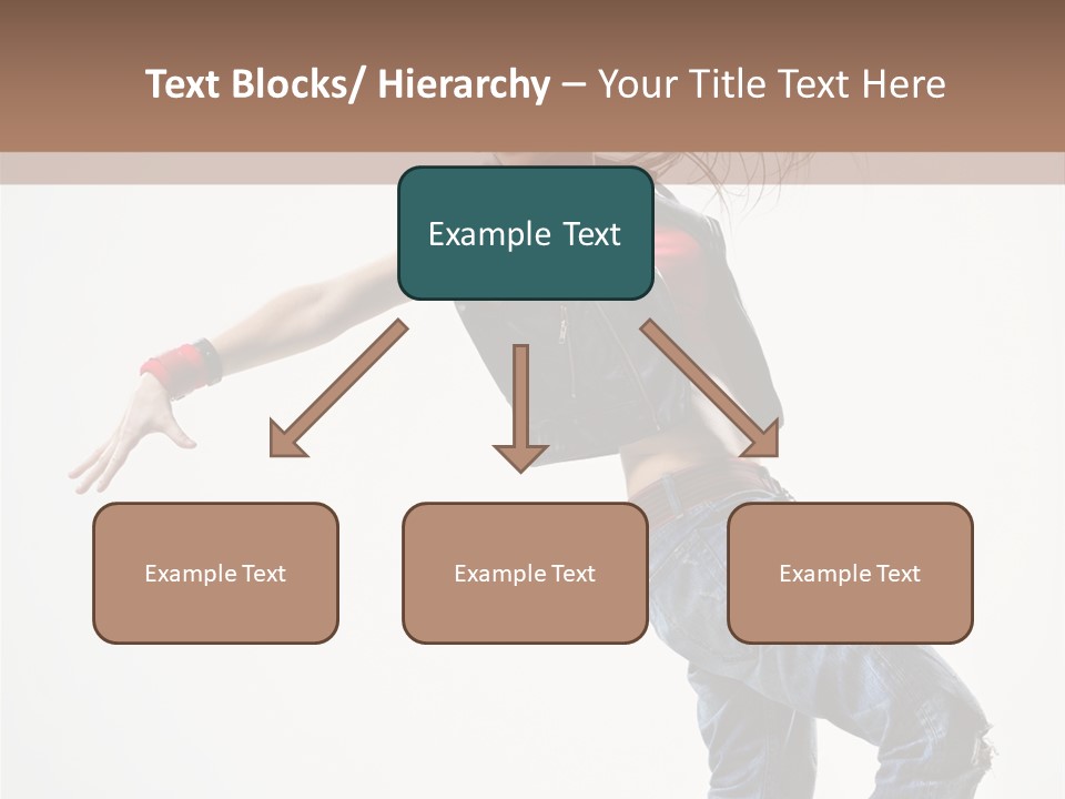 Hip Hop Jump One PowerPoint Template