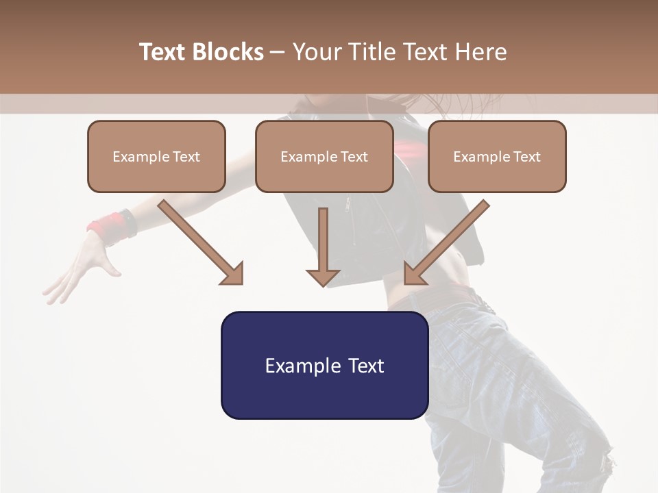 Hip Hop Jump One PowerPoint Template