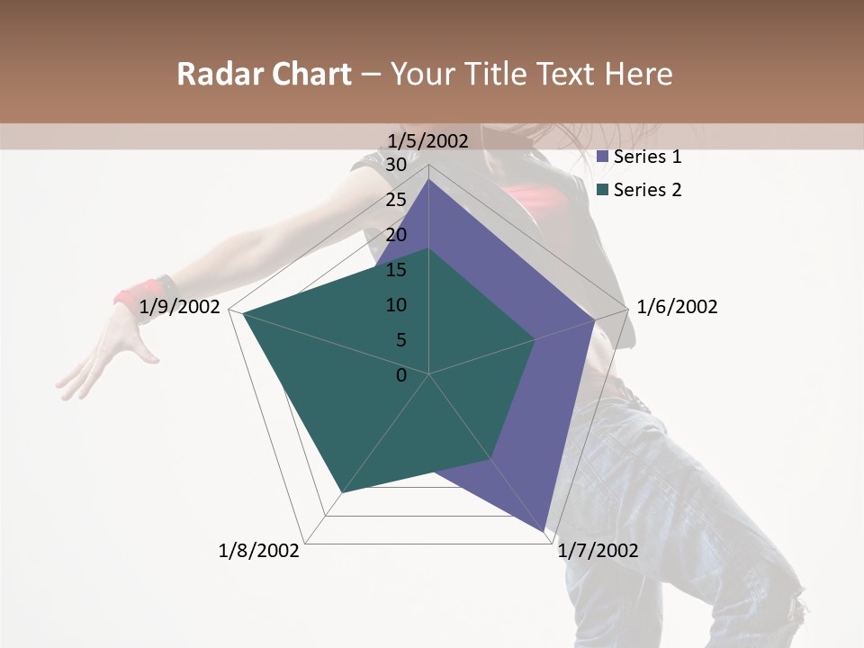 Hip Hop Jump One PowerPoint Template