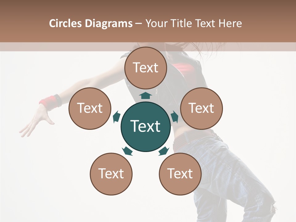 Hip Hop Jump One PowerPoint Template