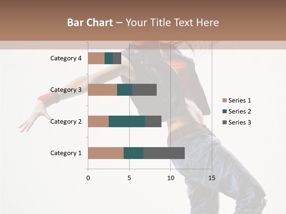 Hip Hop Jump One PowerPoint Template
