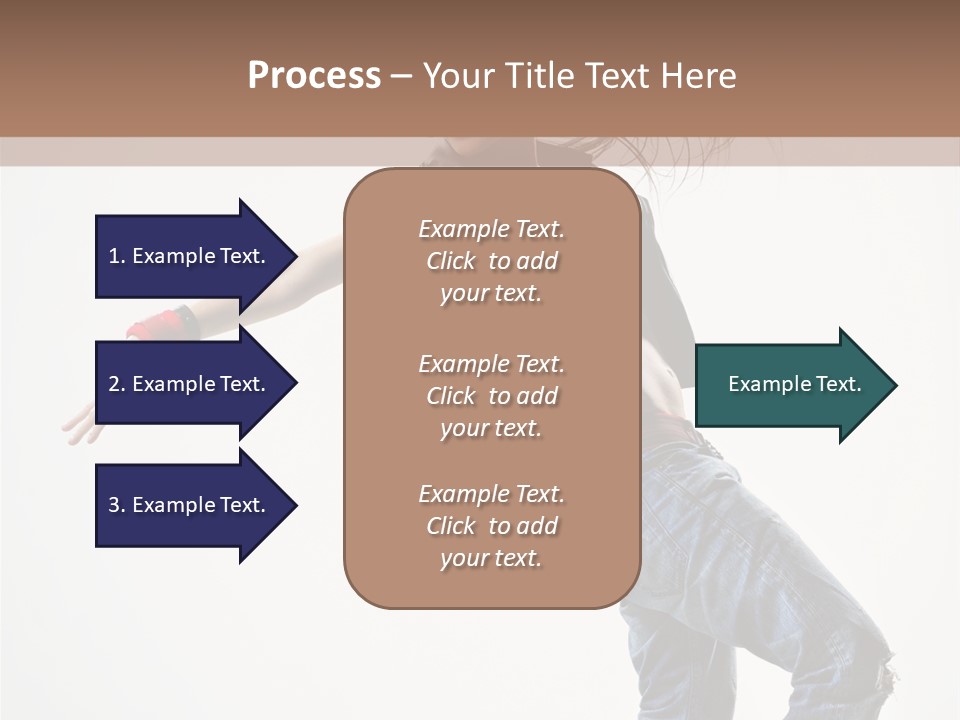 Hip Hop Jump One PowerPoint Template