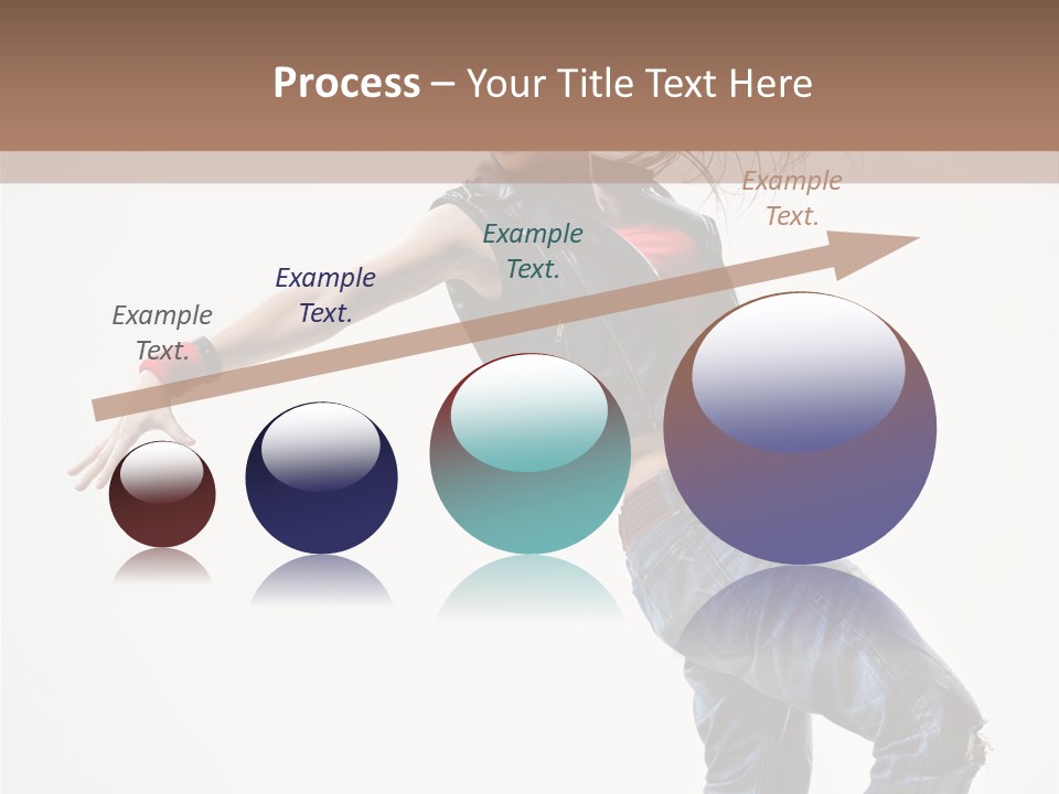 Hip Hop Jump One PowerPoint Template