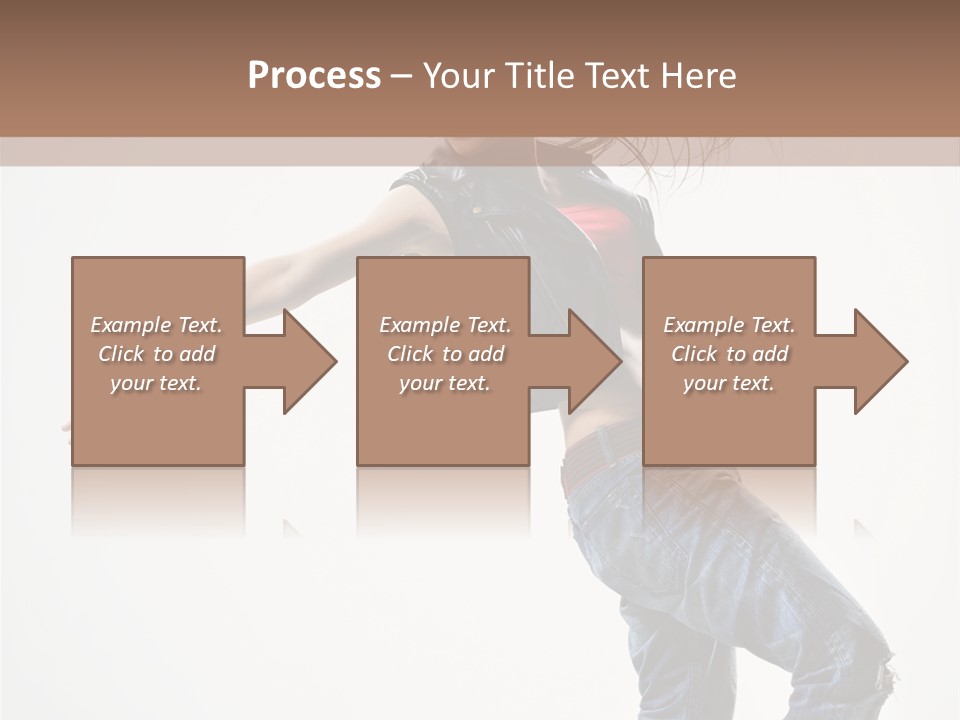 Hip Hop Jump One PowerPoint Template