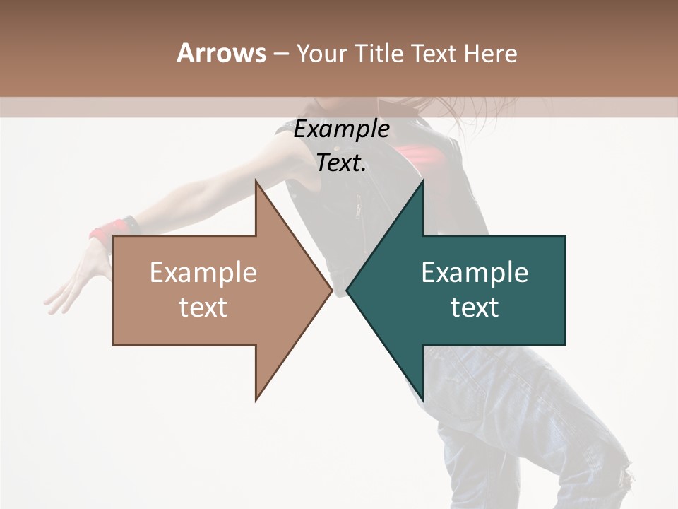 Hip Hop Jump One PowerPoint Template