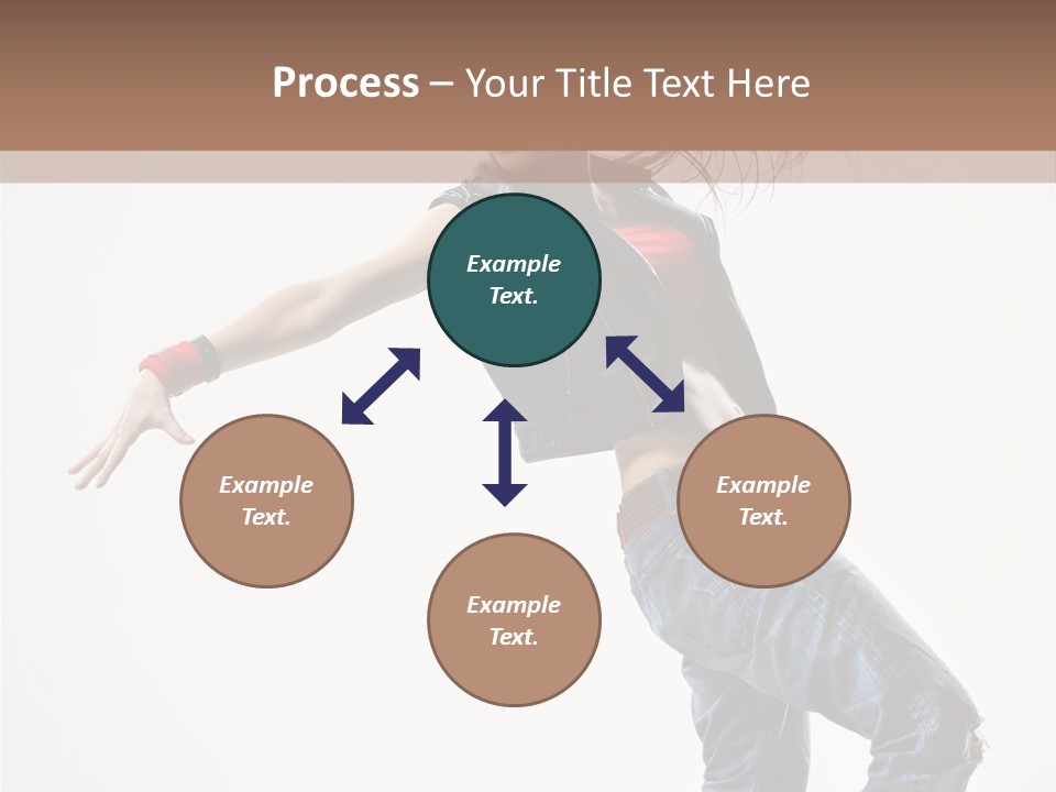 Hip Hop Jump One PowerPoint Template