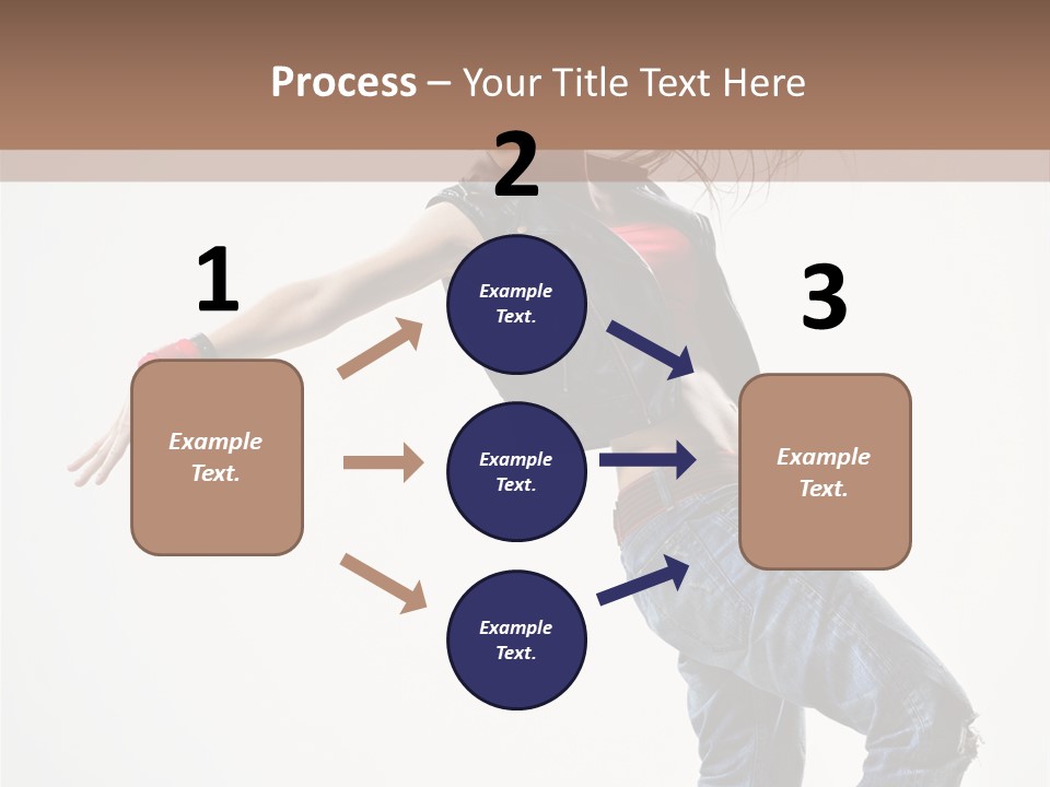 Hip Hop Jump One PowerPoint Template