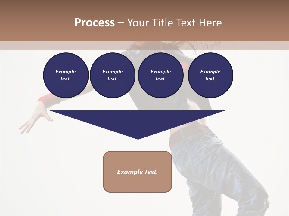 Hip Hop Jump One PowerPoint Template