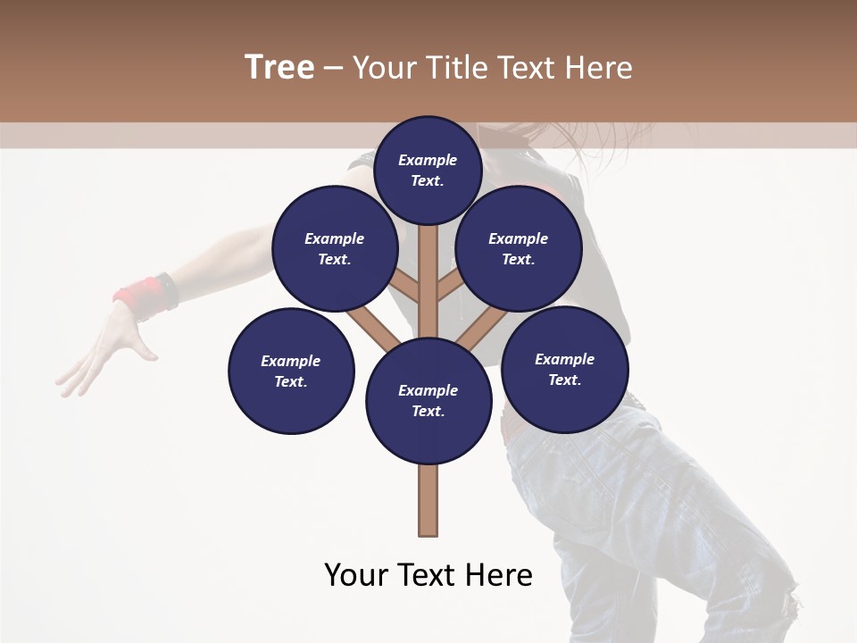 Hip Hop Jump One PowerPoint Template