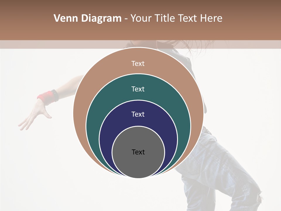 Hip Hop Jump One PowerPoint Template