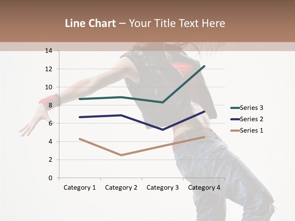 Hip Hop Jump One PowerPoint Template