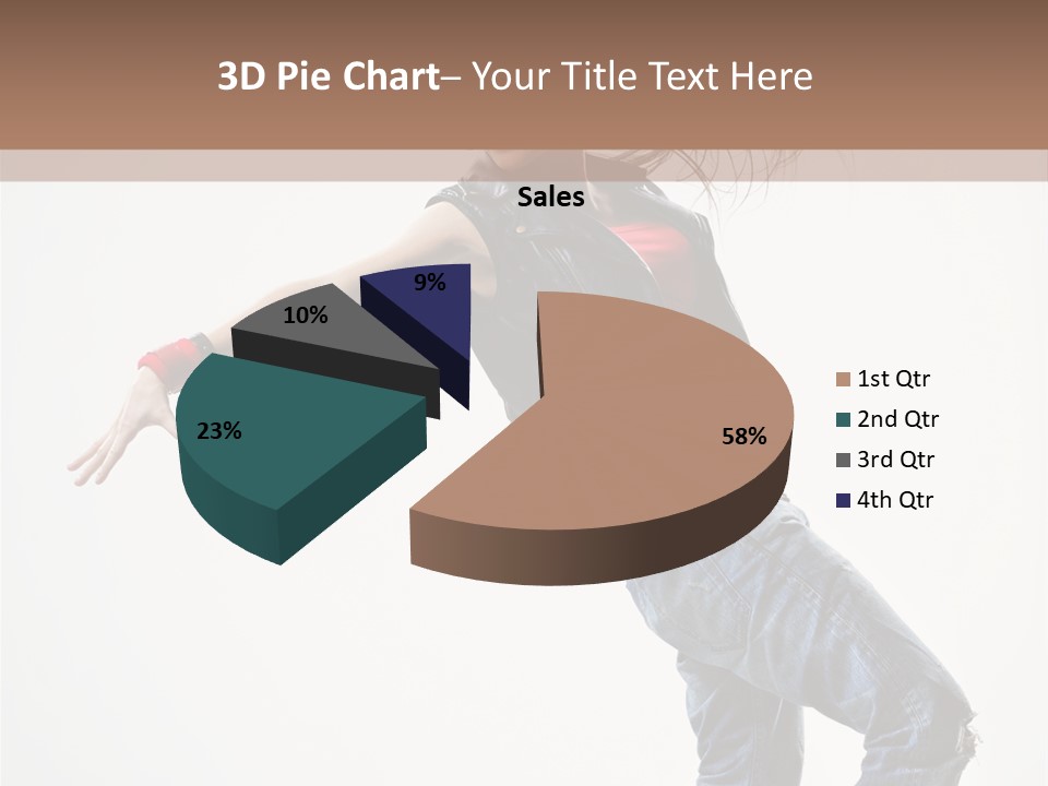 Hip Hop Jump One PowerPoint Template