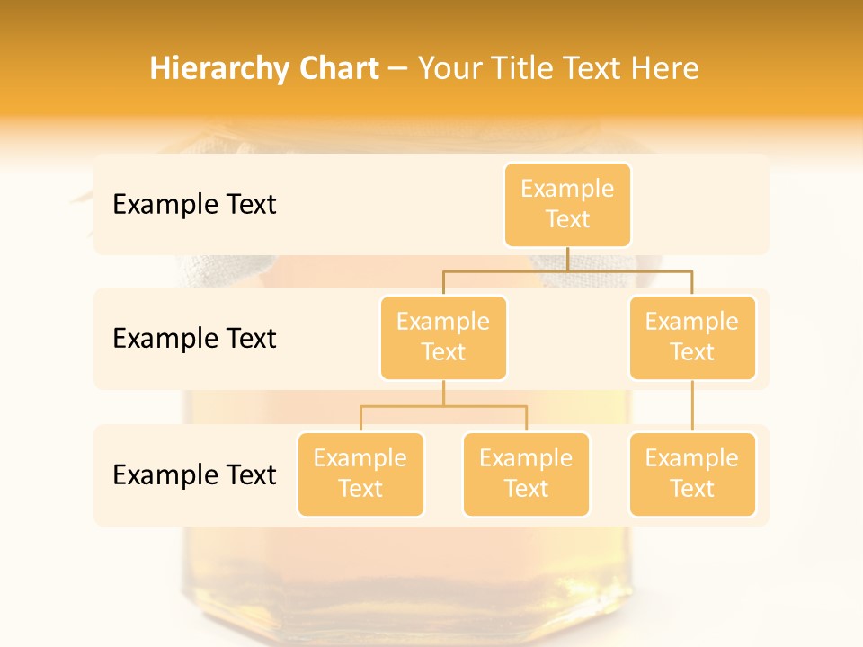 A Jar Of Honey Powerpoint Template Is Shown PowerPoint Template