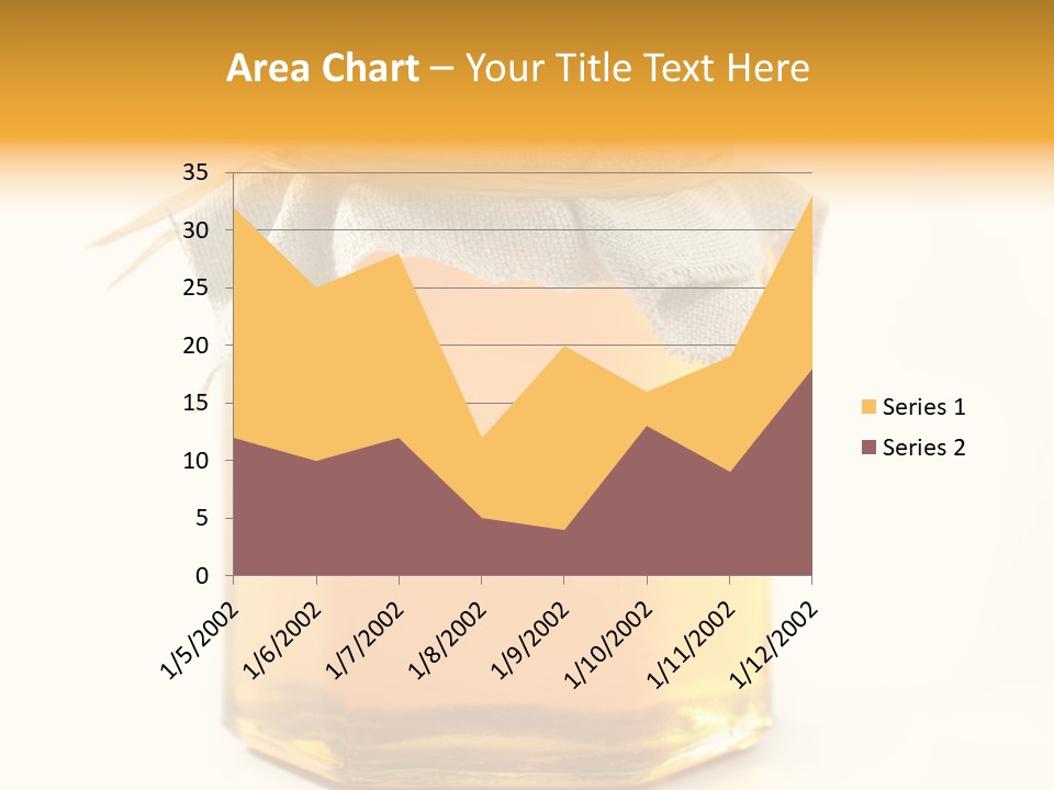 A Jar Of Honey Powerpoint Template Is Shown PowerPoint Template