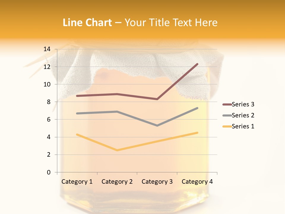 A Jar Of Honey Powerpoint Template Is Shown PowerPoint Template