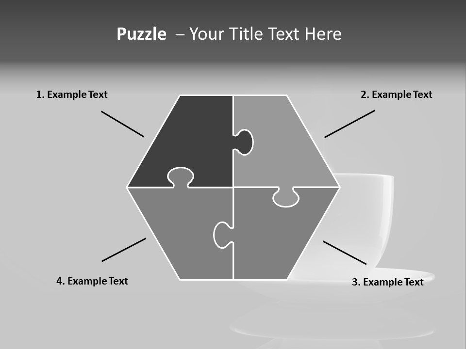 A Cup Of Coffee With Steam Coming Out Of It PowerPoint Template