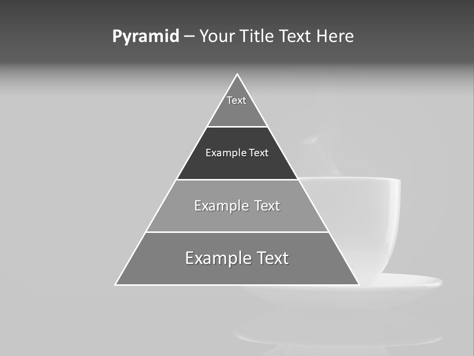 A Cup Of Coffee With Steam Coming Out Of It PowerPoint Template