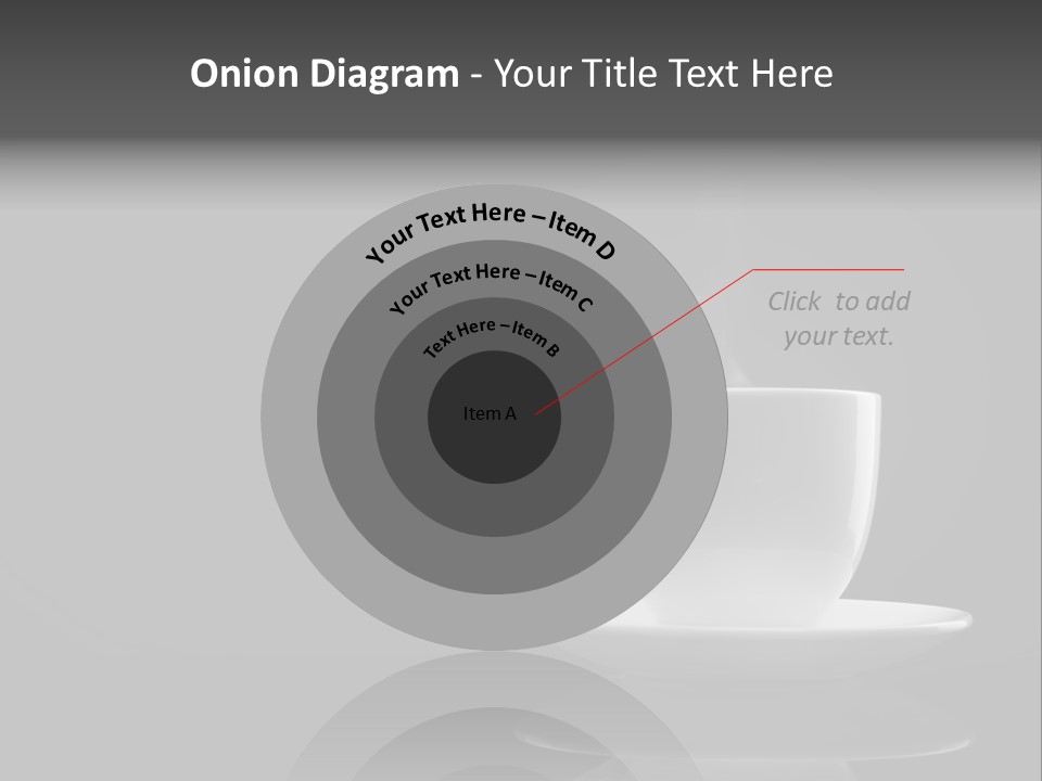 A Cup Of Coffee With Steam Coming Out Of It PowerPoint Template