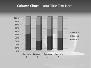 A Cup Of Coffee With Steam Coming Out Of It PowerPoint Template