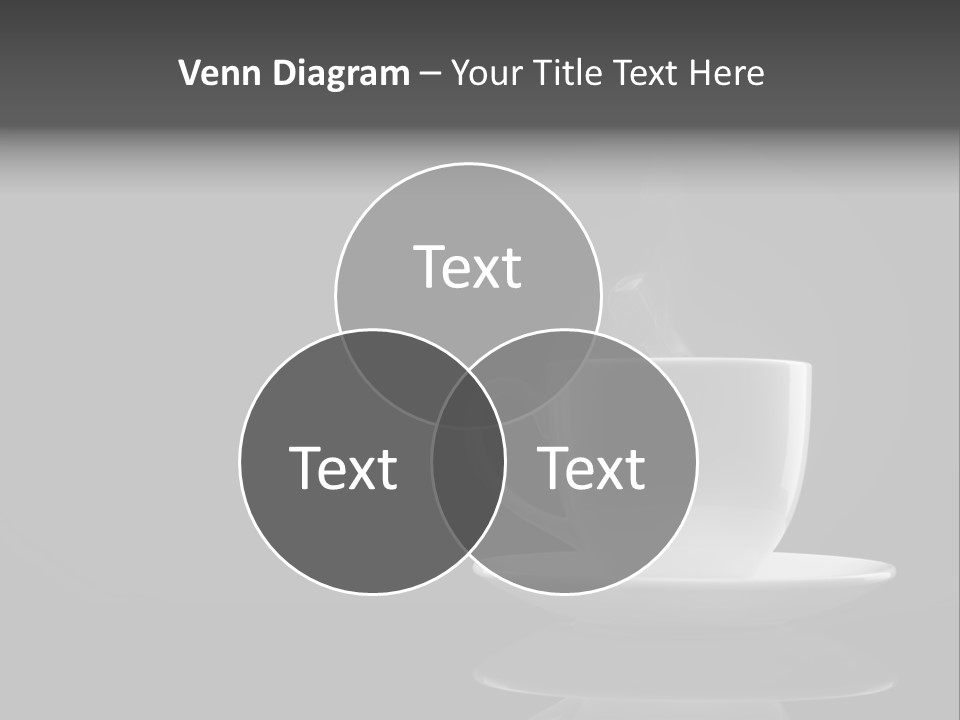 A Cup Of Coffee With Steam Coming Out Of It PowerPoint Template