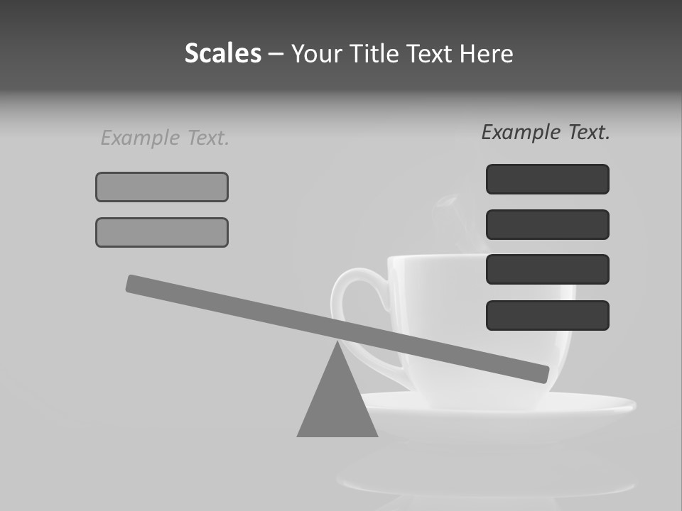 A Cup Of Coffee With Steam Coming Out Of It PowerPoint Template