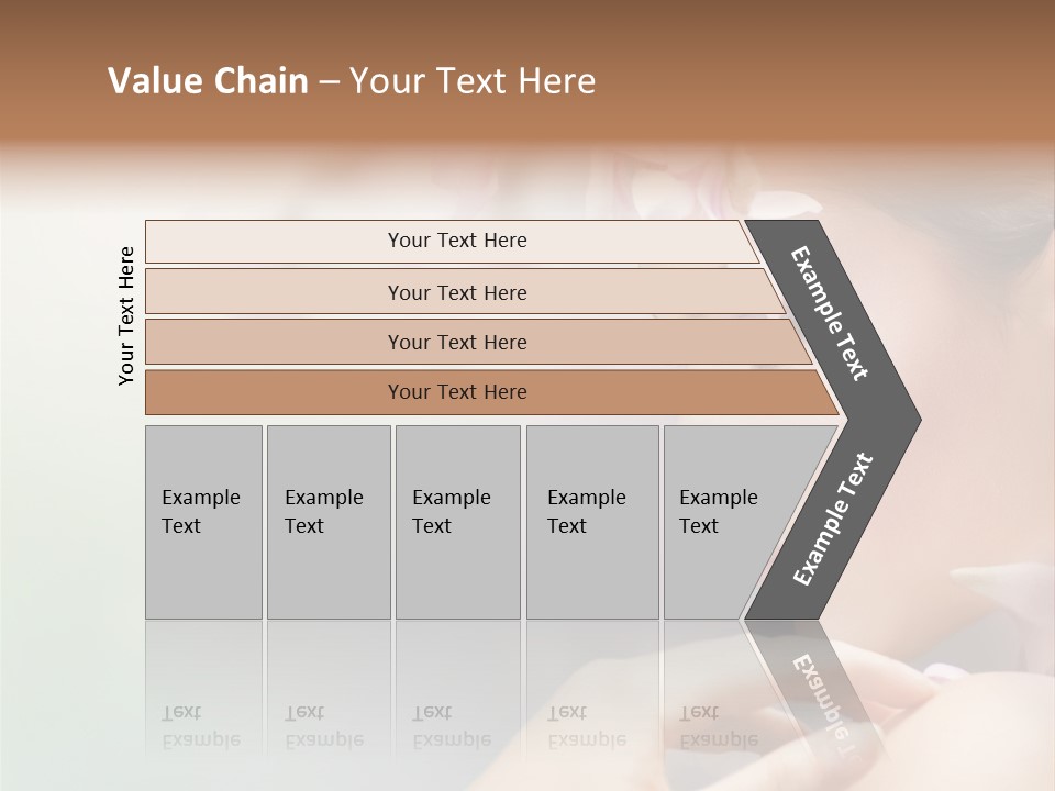 A Woman With A Flower In Her Hair PowerPoint Template