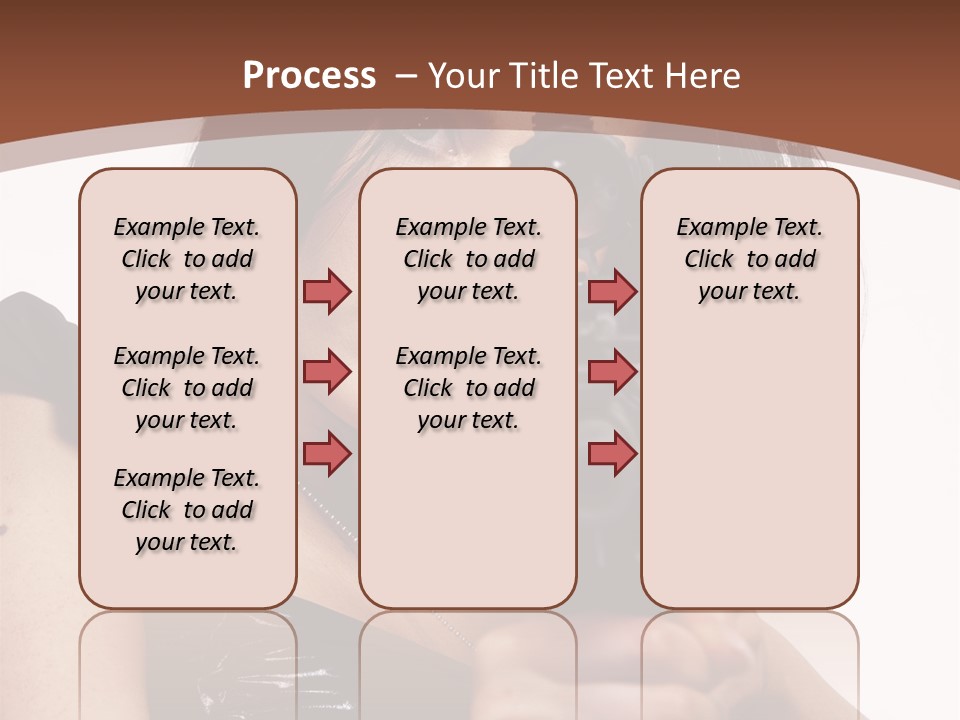A Woman Holding A Gun In Her Hand PowerPoint Template