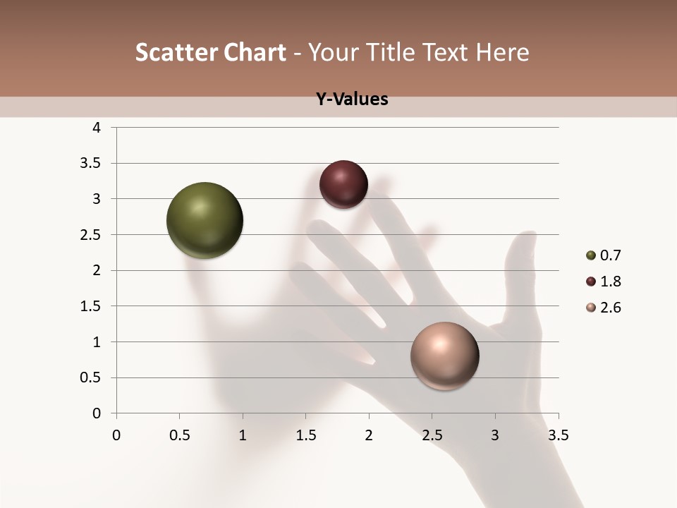 A Person's Hand Reaching Out From Behind A Wall PowerPoint Template