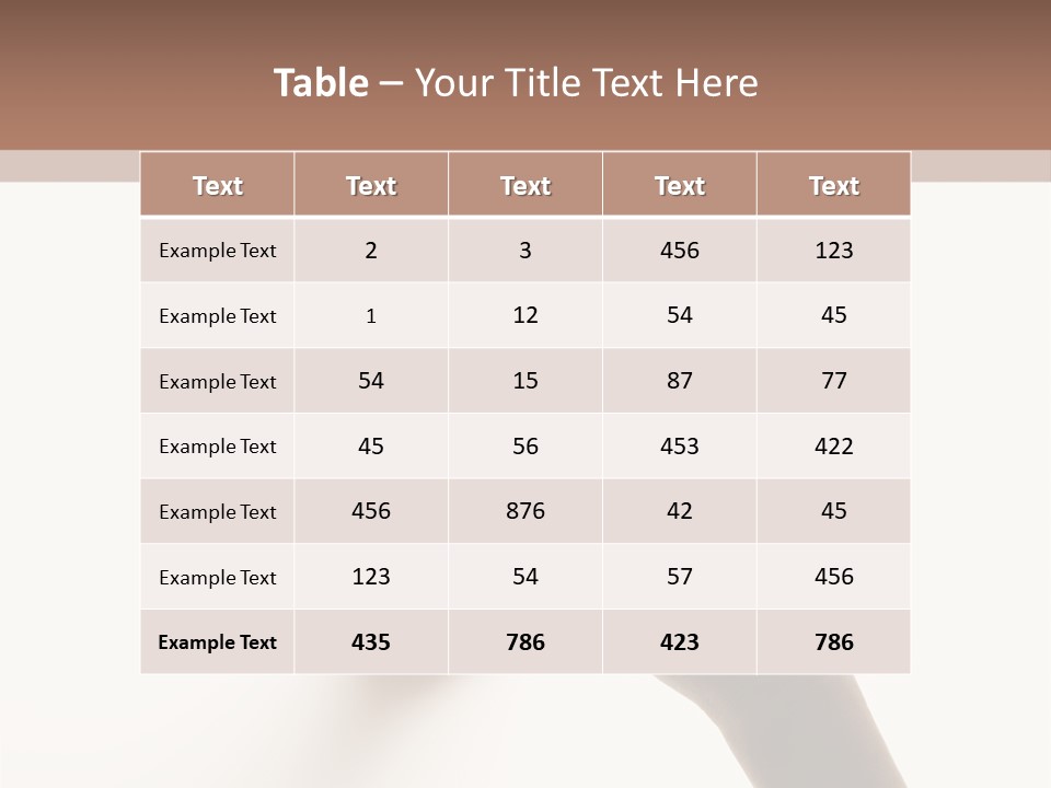 A Person's Hand Reaching Out From Behind A Wall PowerPoint Template