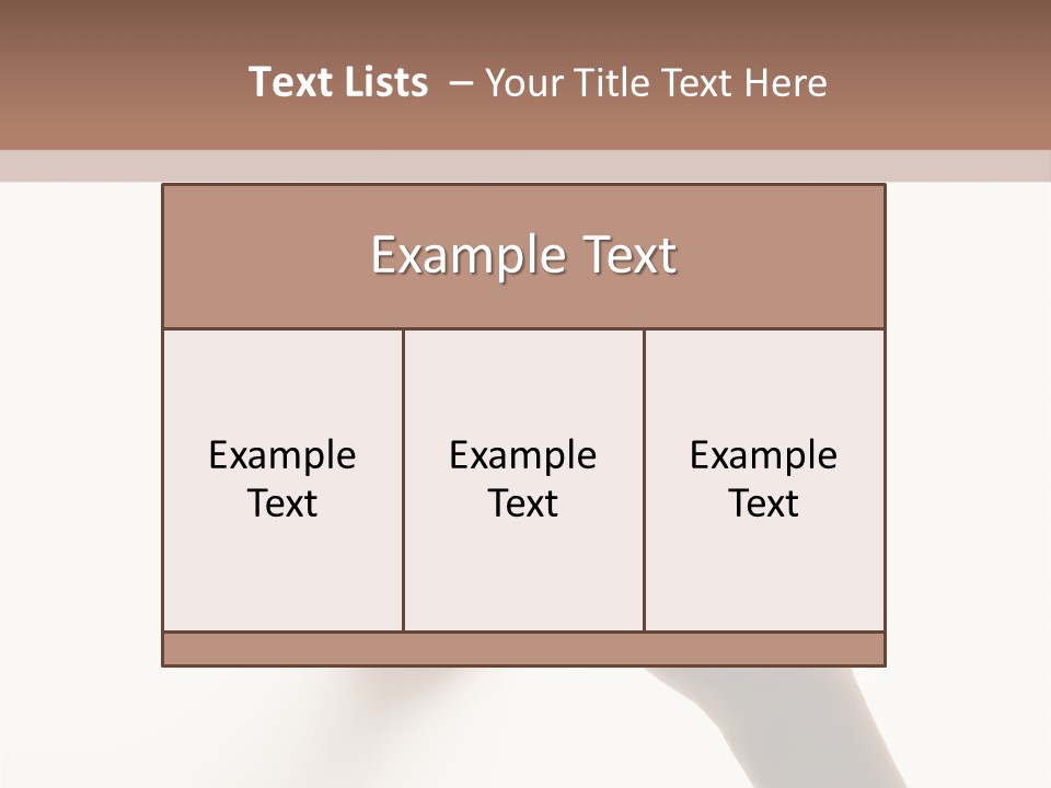 A Person's Hand Reaching Out From Behind A Wall PowerPoint Template