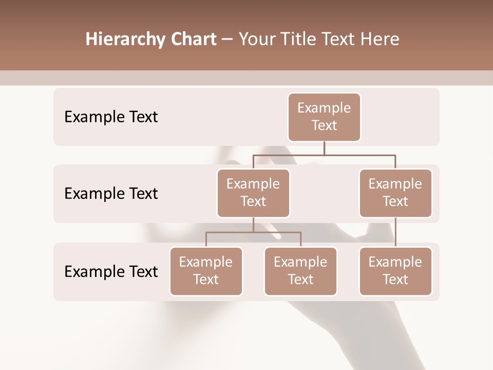 A Person's Hand Reaching Out From Behind A Wall PowerPoint Template
