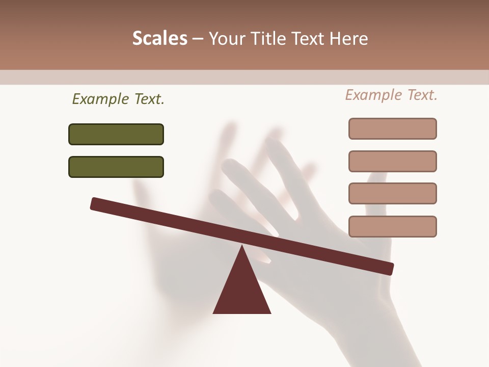 A Person's Hand Reaching Out From Behind A Wall PowerPoint Template